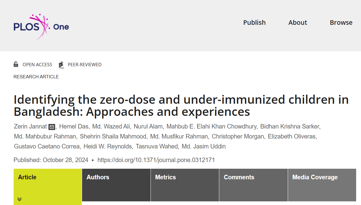 Hidden Barriers to Child Vaccination: Country Learning Hub’s Recent Insights to Ensure Immunisation Equity 