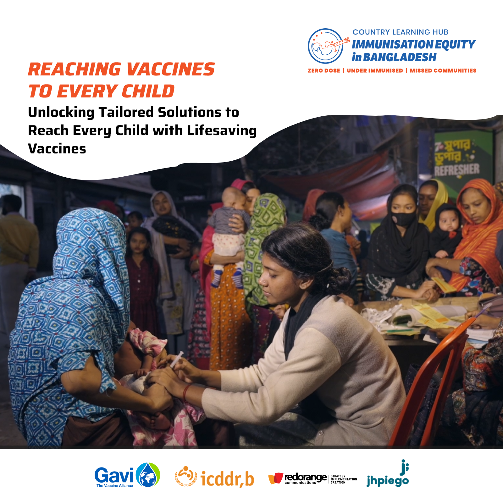 Reaching Vaccines To Every Child: Unlocking Tailored Solutions to Reach Every Child with Lifesaving Vaccines