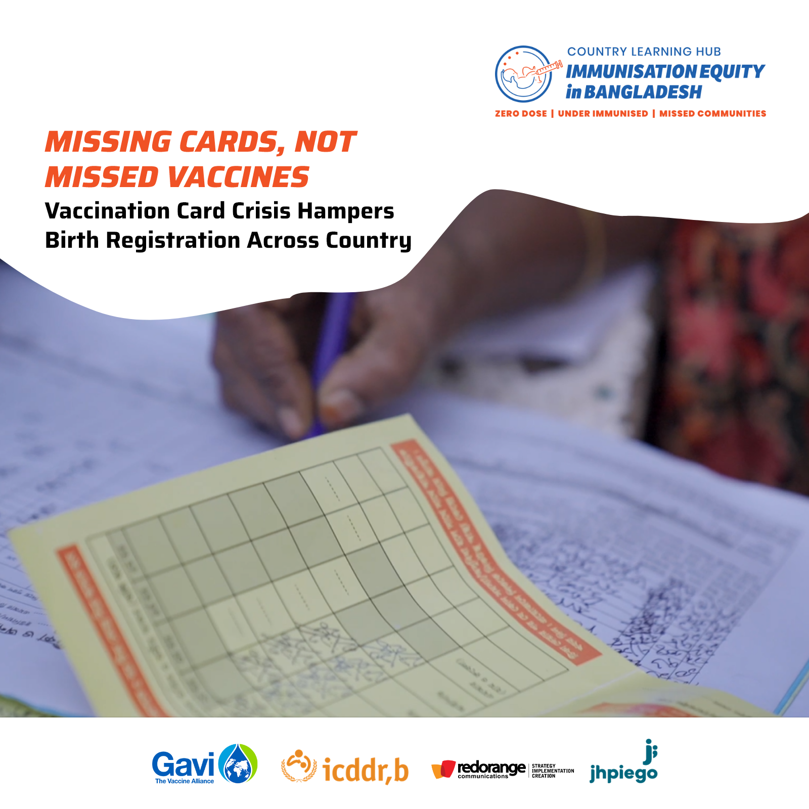 Missing Cards, Not Missed Vaccines: Vaccination Card Crisis Hampers Birth Registration Across Country
