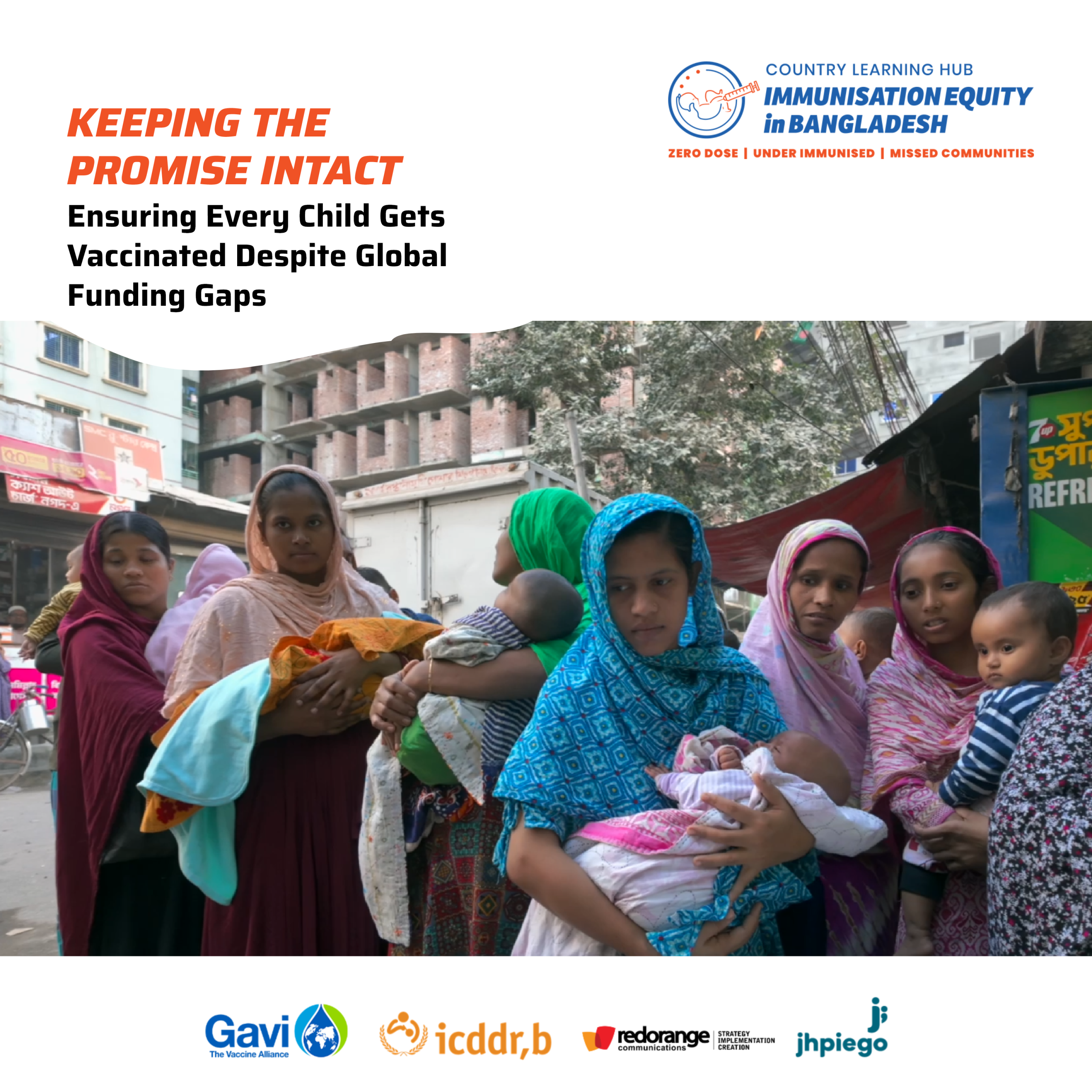 Keeping the Promise Intact: Ensuring Every Child Gets Vaccinated Despite Global Funding Gaps